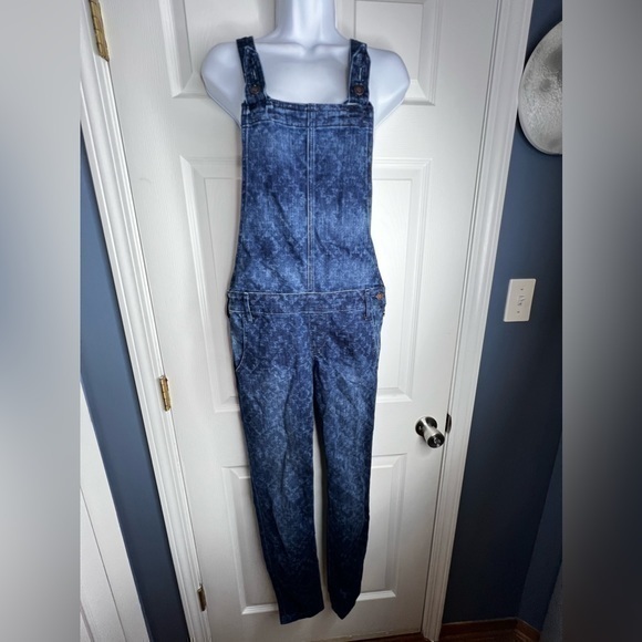Hollister Pants - Hollister Women’s Small Dark Denim Blue Jeans Overalls Jumper S